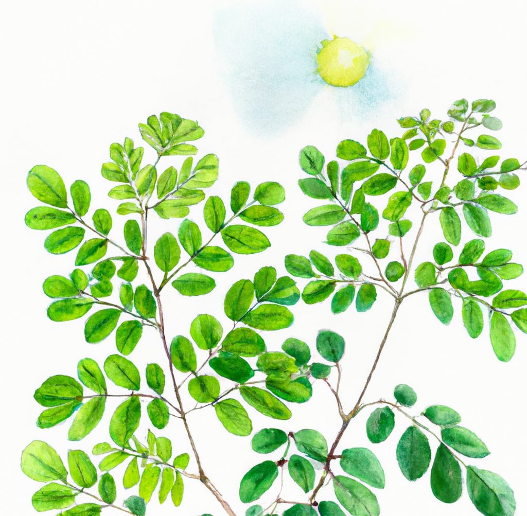 Moringa bladpoeder is een concentraat van voedingsstoffen, vooral rijk aan vitamine A,  